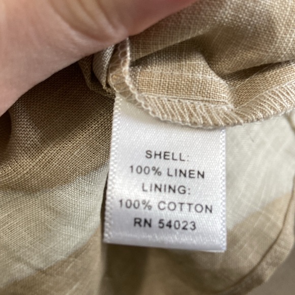 Banana Republic linen halter animal print maxi dress - Picture 8 of 8